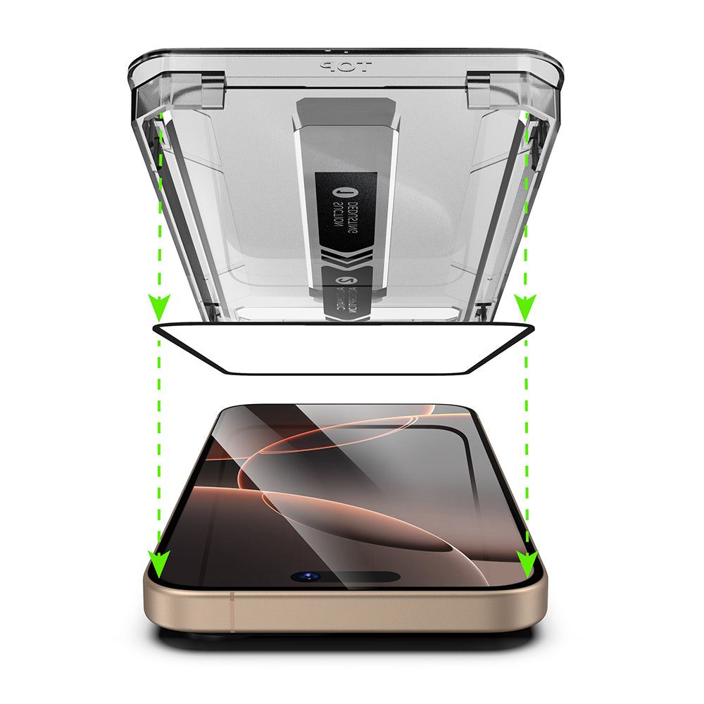 Techsuit - TitanGlass FullCover (2 pack) - iPhone XR / iPhone 11 - Black