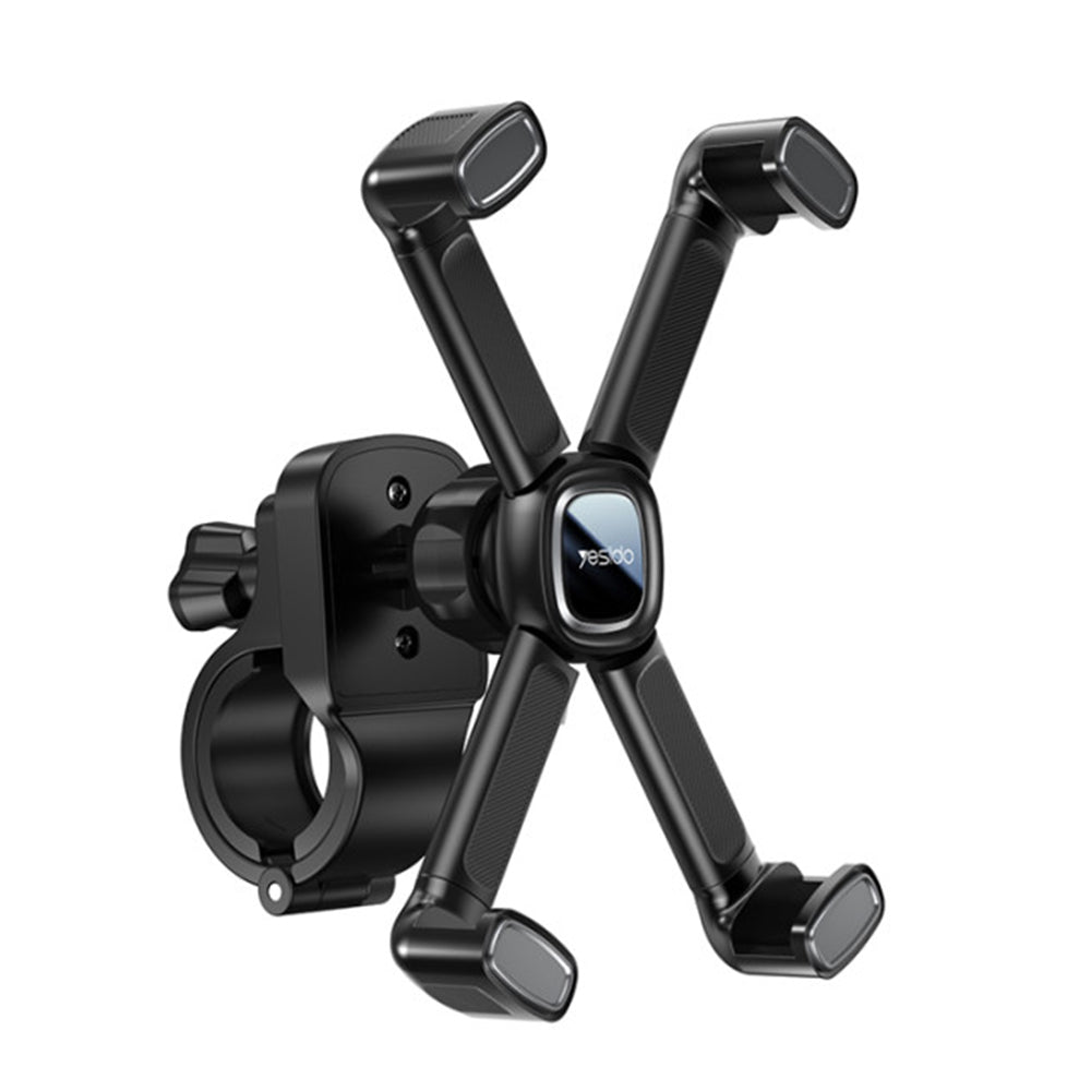 Yesido - Bike Holder (C191) - for Bicycle/Motocycle, Multi-Angle Adjustment, 4.5-6.8" - Black