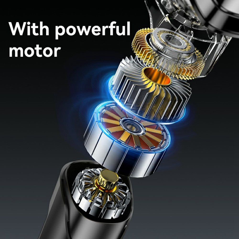 Yesido - Electric Shaver Razor (MG05) - with 3 Floating Cutter Heads, LED Power Display, USB, 9500RPM, 600mAh - Black