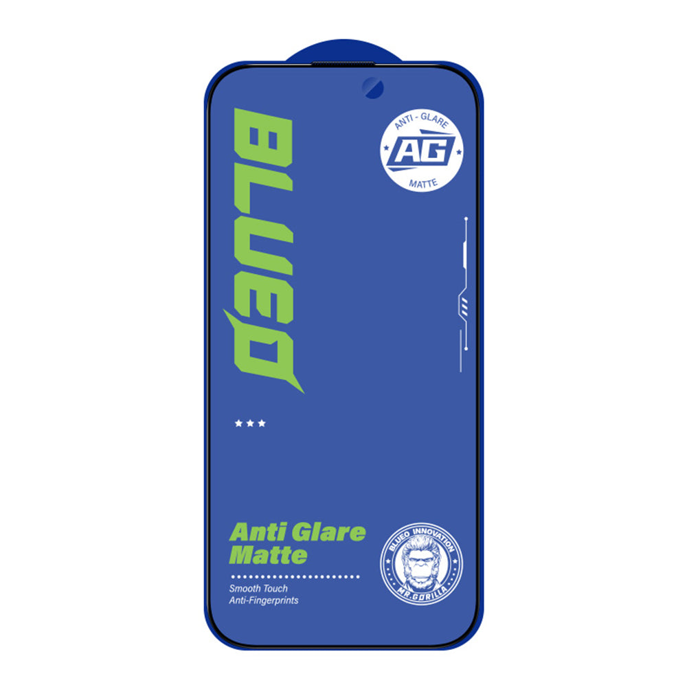 Blueo - Anti-Glare Matte Glass - iPhone 14 Pro Max - Black