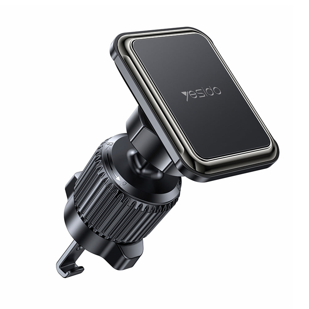 Yesido - Car Holder (C245) - Magnetic, for Air Vent, Upgraded Clip, Free Rotating Angle - Black