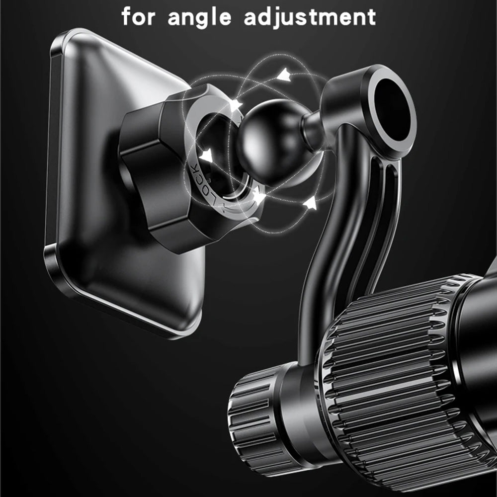 Yesido - Car Holder (C244) - Magnetic, for Air Vent, Upgraded Clip, Free Rotating Angle, N42 Magnets - Black