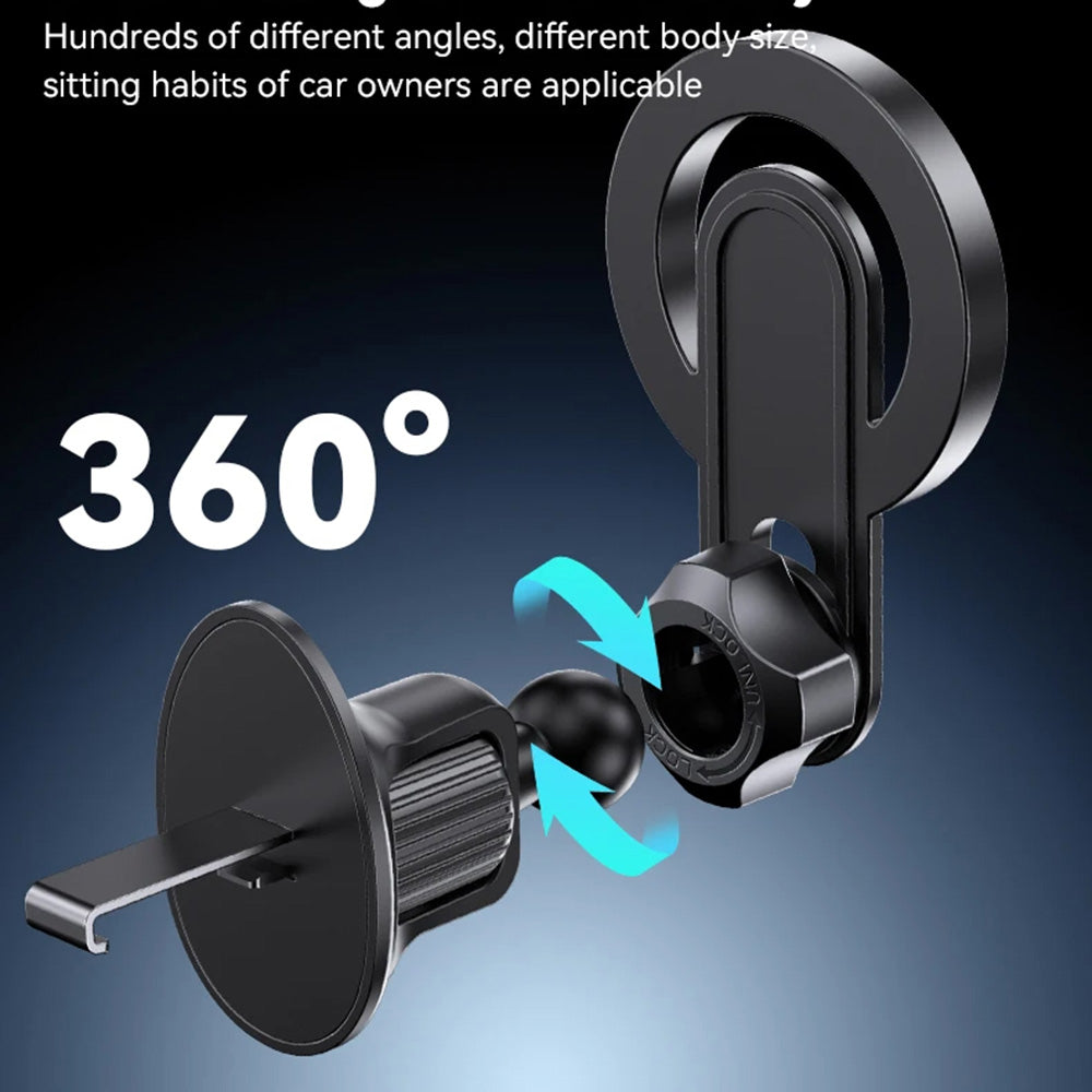Yesido - Car Holder MagPro (C209) - Magnetic, for Air Vent, Strong Anti-drop, Universal - Black