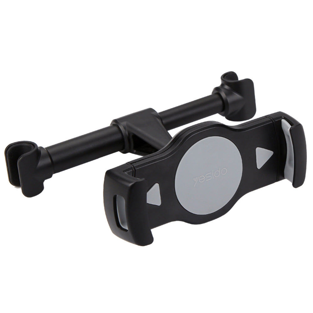 Yesido - Car Holder (C29) - for Rear Seat, Silicone Clip, 360, 4-10inch Devices - Black