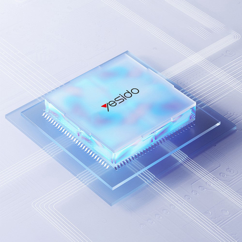 Yesido - Docking Station 4in1 (HB19) - USB, Type-C to 3x USB, USB-C, Fast Charge, Plug & Play, 5Gbps - Gray