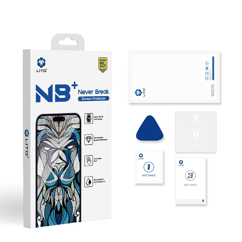 Lito - NB Screen Protector - iPhone 17 Pro - Black