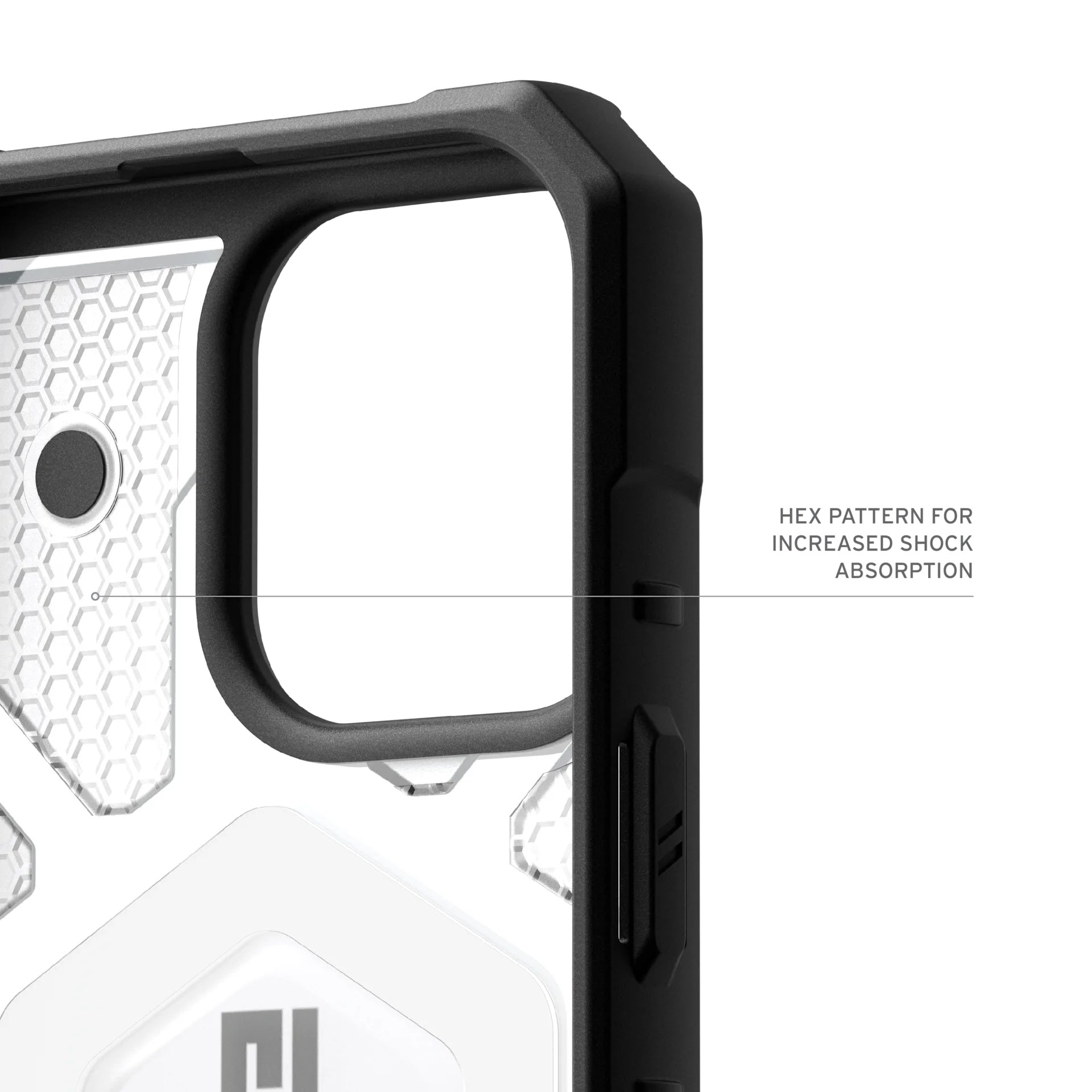 UAG - Pathfinder Clear MagSafe - iPhone 17 Pro - Ice / Silver