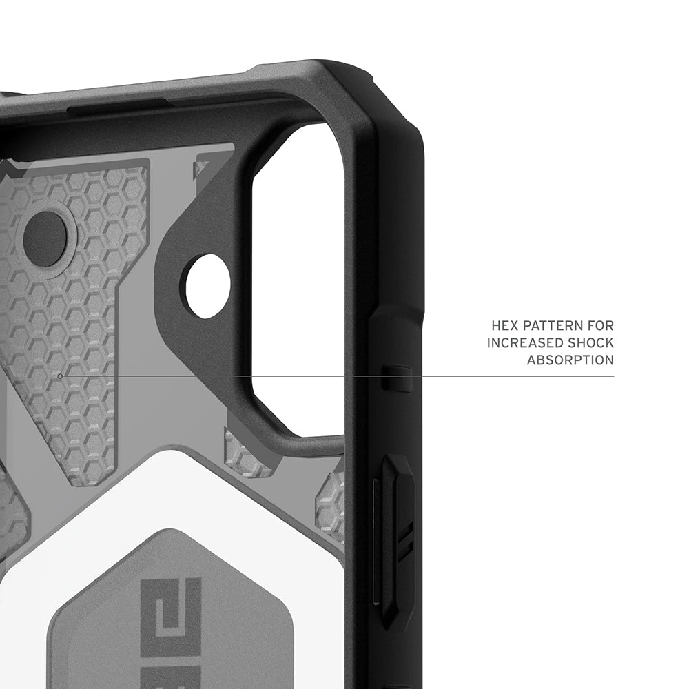 UAG - Pathfinder Clear MagSafe - iPhone 17 - Ash / Black