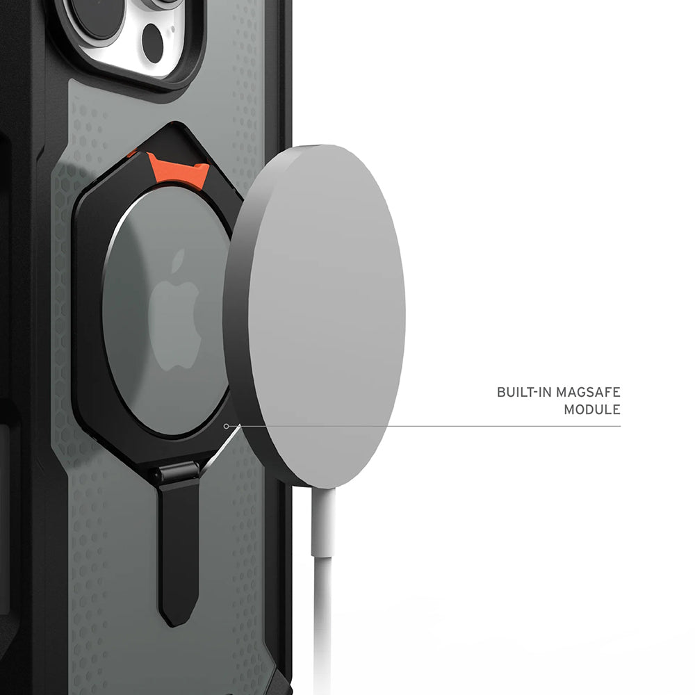 UAG - Plasma XTE MagSafe - iPhone 17 Pro Max - Black / Orange