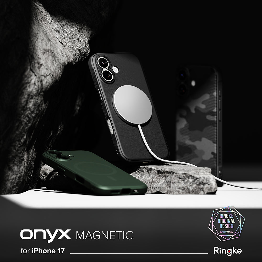 Ringke - Onyx MagSafe - iPhone 17 - Camo Black