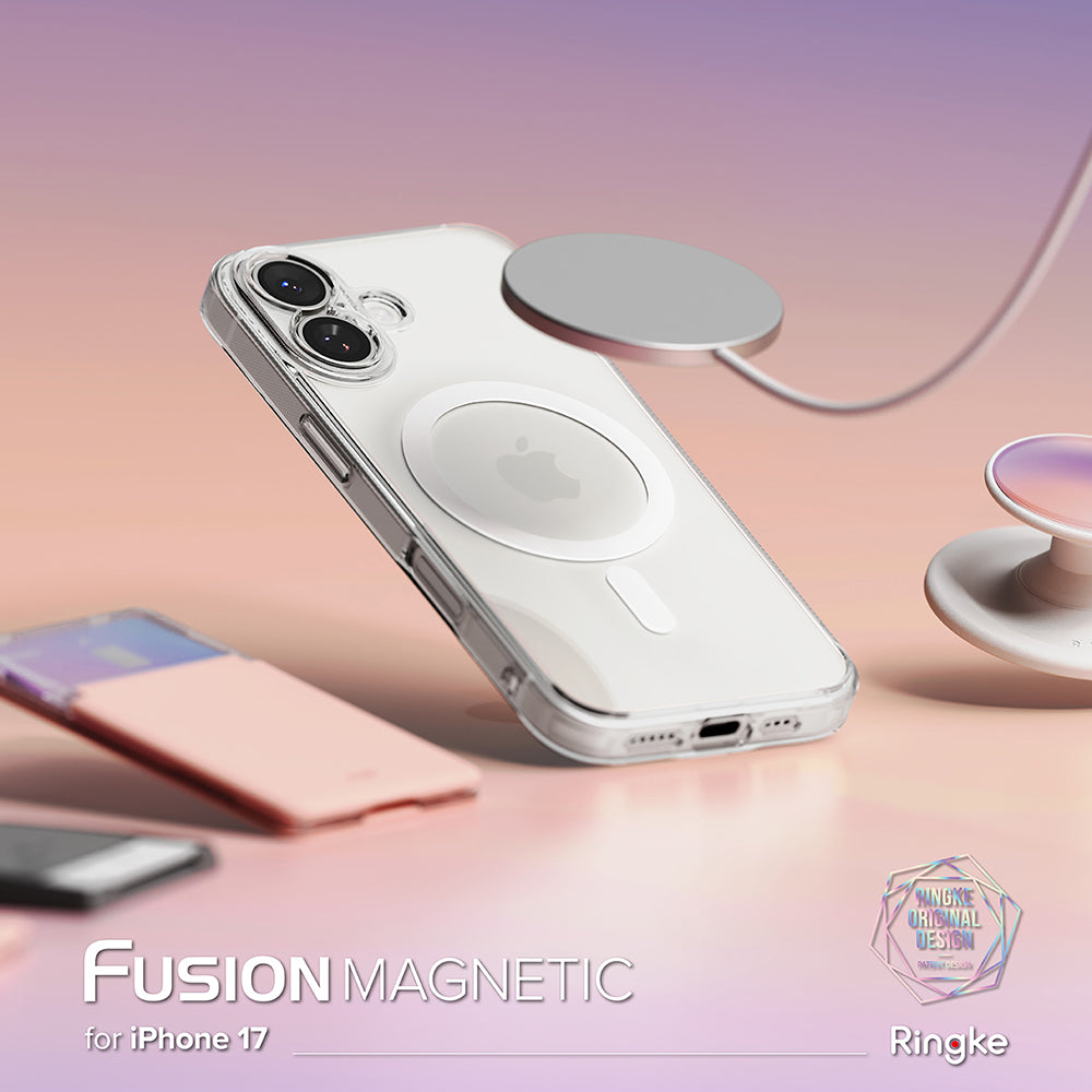 Ringke - Fusion MagSafe - iPhone 17 - Matte Clear