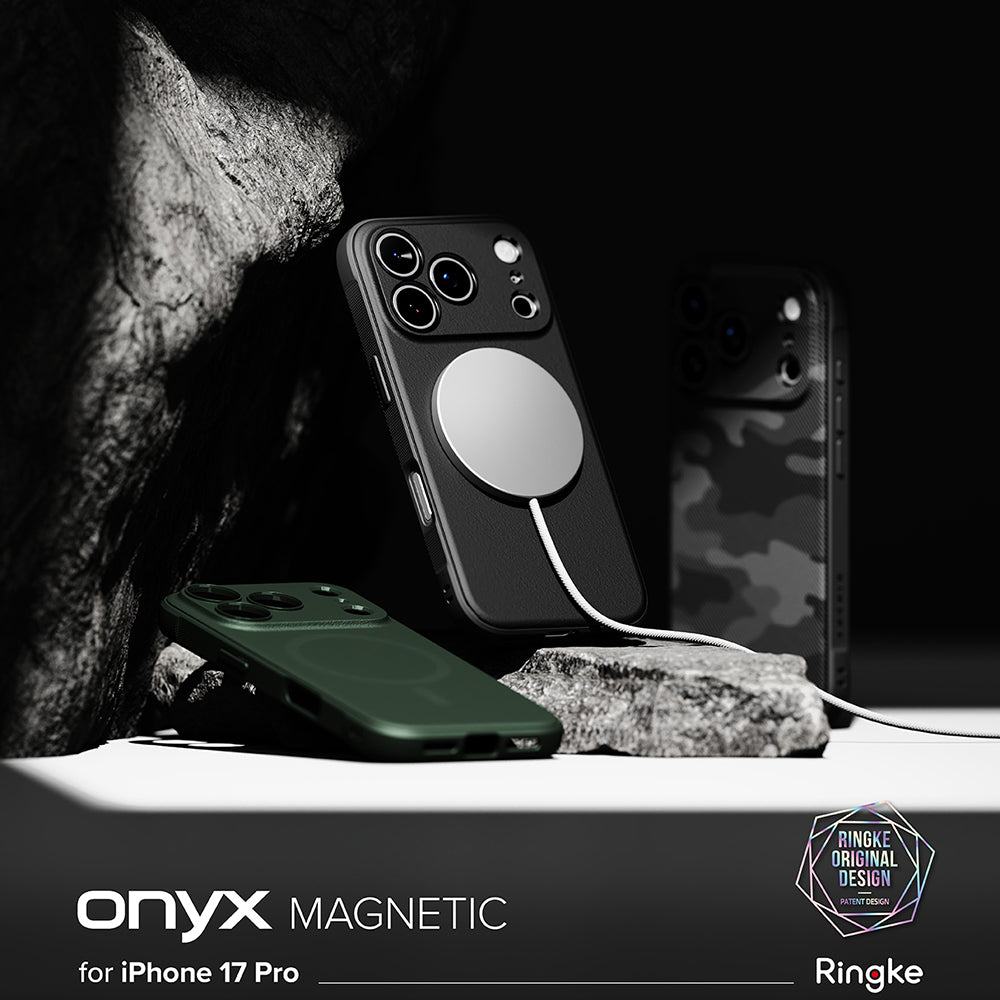 Ringke - Onyx MagSafe - iPhone 17 Pro Max - Camo Black