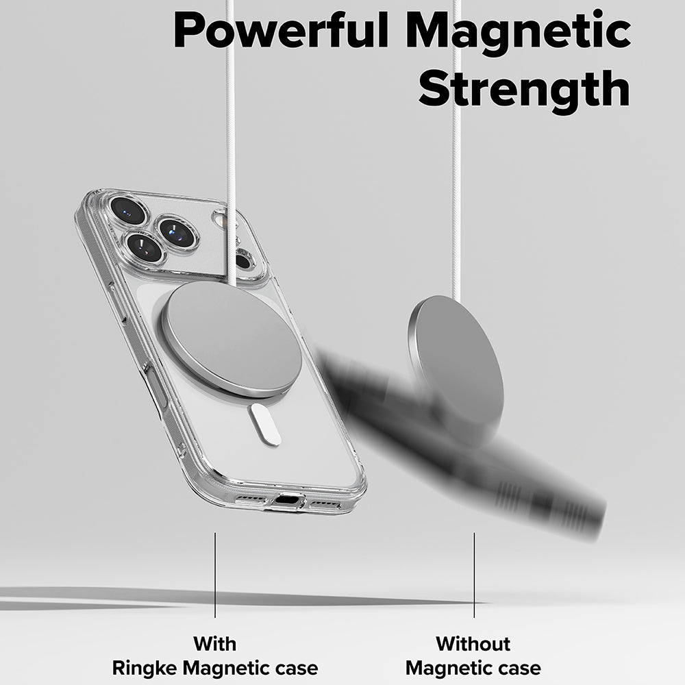 Ringke - Fusion MagSafe - iPhone 17 Pro - Clear