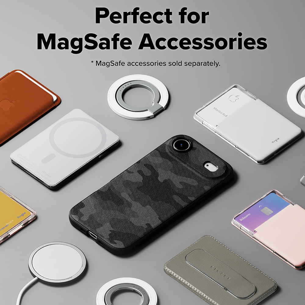 Ringke - Onyx MagSafe - iPhone 17 Air - Camo Black