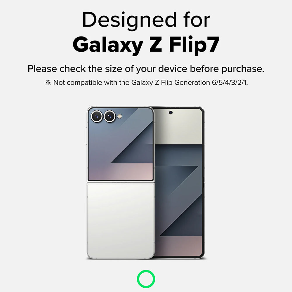 Ringke - Hinge Dual Easy Pro Film (2 pack) - Galaxy Z Flip7 - Clear