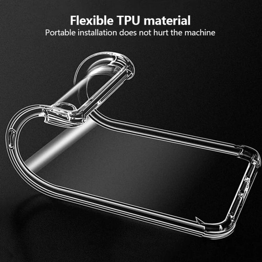 Techsuit - Shockproof Clear Silicone MagSafe - iPhone 17 Pro Max - Clear