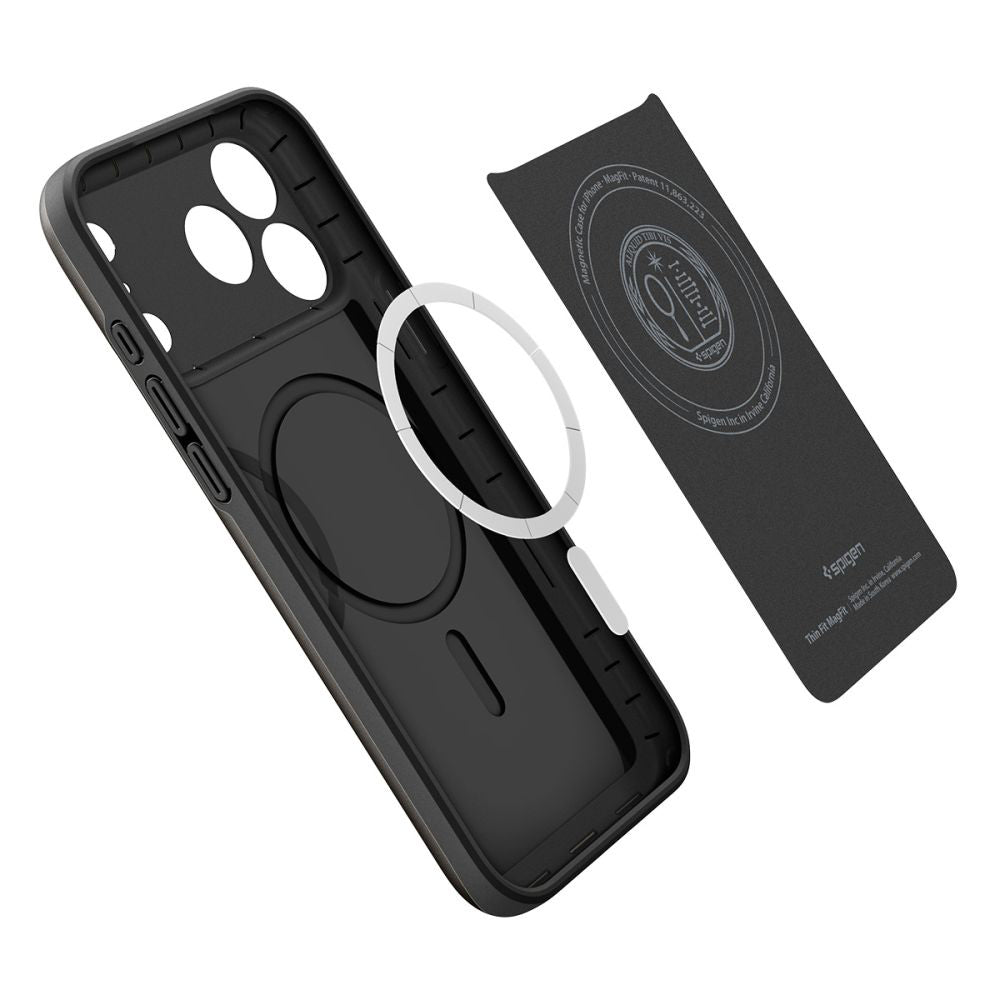 Θήκη Spigen Thin Fit MagSafe - iPhone 17 Pro - Μαύρο
