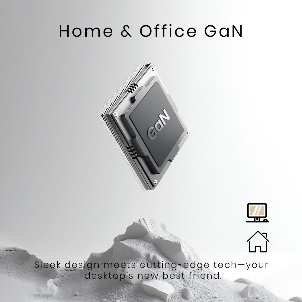 Lito - Wall Charger (LC15T) - with Type-C Cable Included, Type-C, USB Output, PD20W, GaN, PC Fireproof, EU Plug - Black