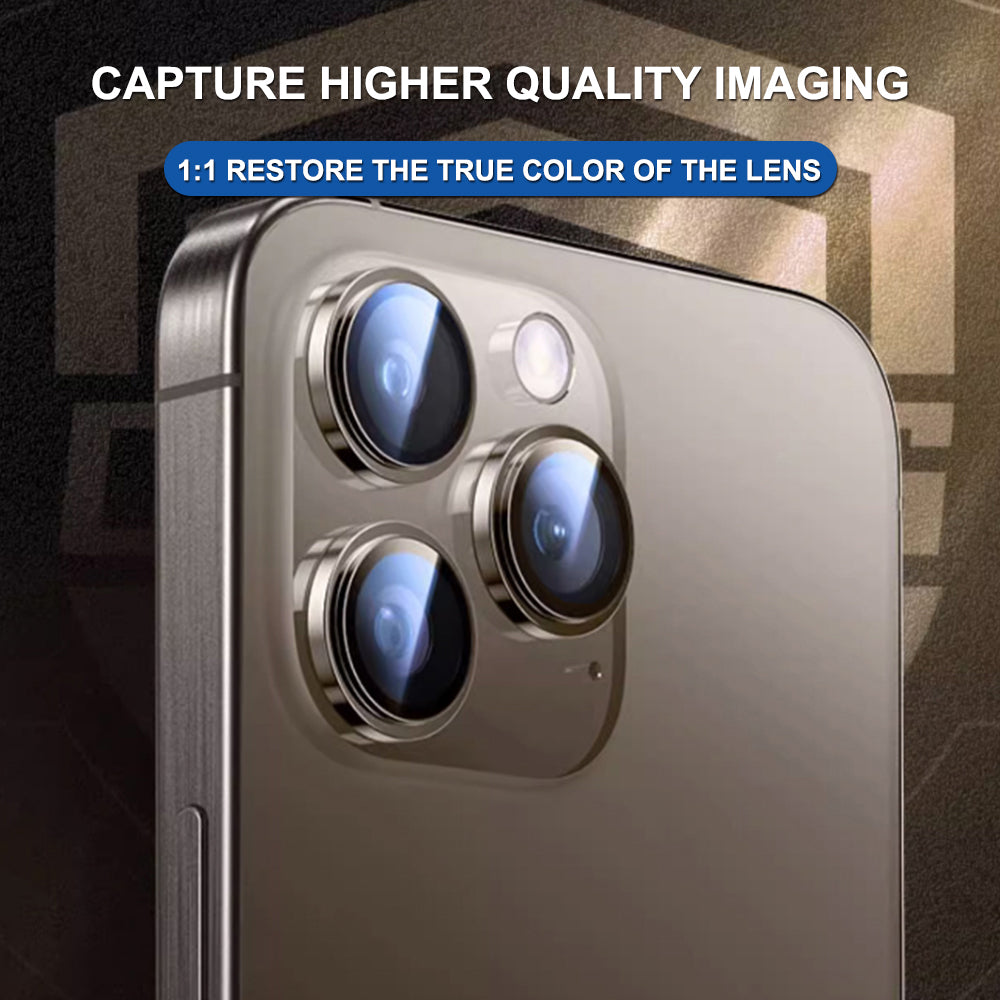 Lito - Titanium AR Camera Glass - iPhone 17 - Light Blue