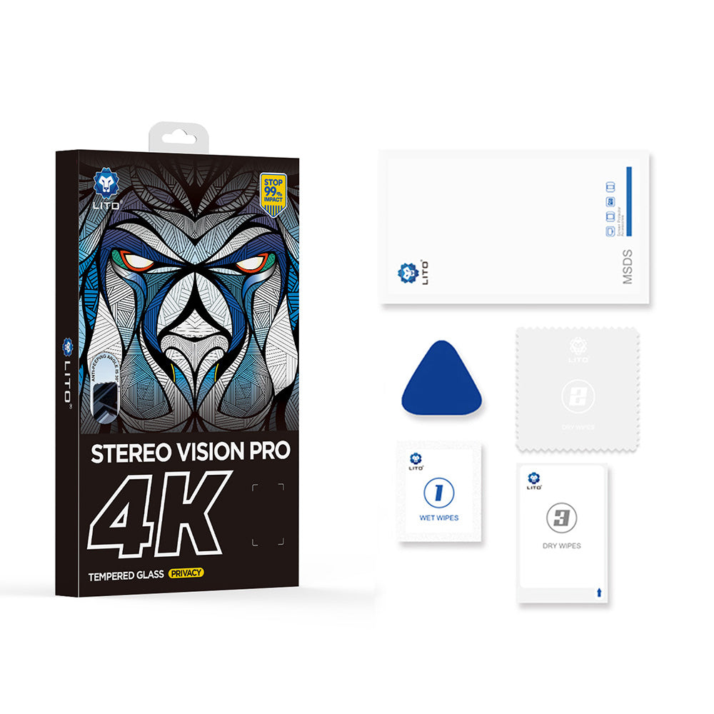 Lito - D+ Max 4K Privacy - iPhone 17 Pro Max - Black