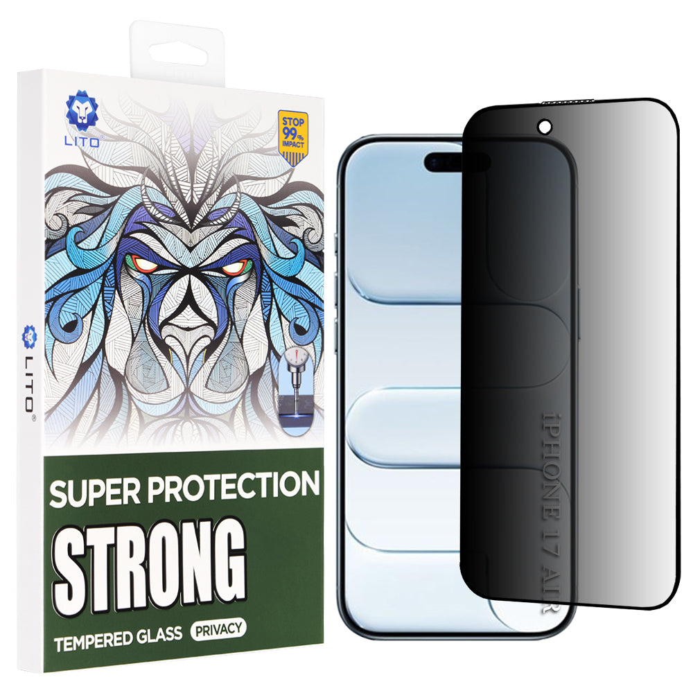 Lito - D+ Max Strong Privacy - iPhone 17 Air - Black