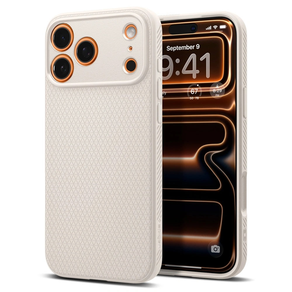 Spigen - Liquid Air - iPhone 17 Pro Max - Natural Titanium