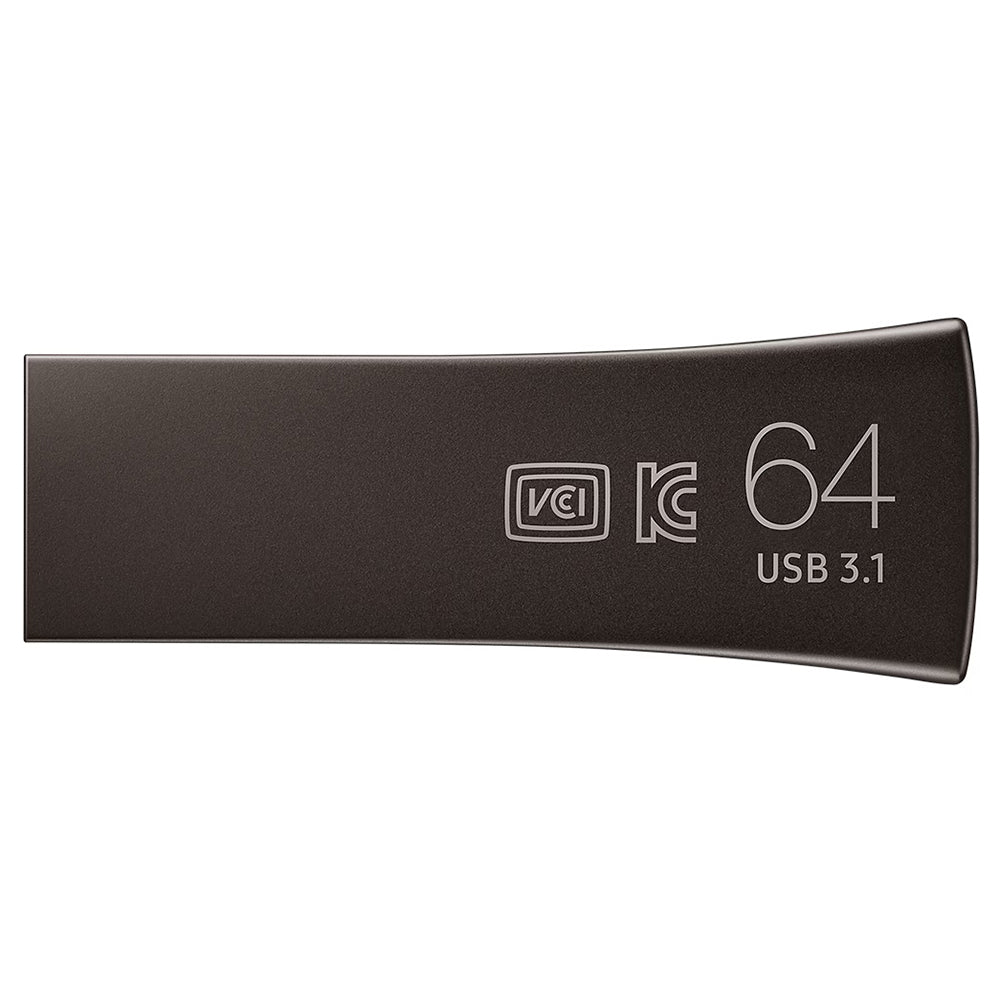 - Memory Stick BAR Plus (MUF-64BE4/APC) - USB 3.1, 64GB, 300MB/s, PC, Notebook, 5-proof Protection - Titanium Gray