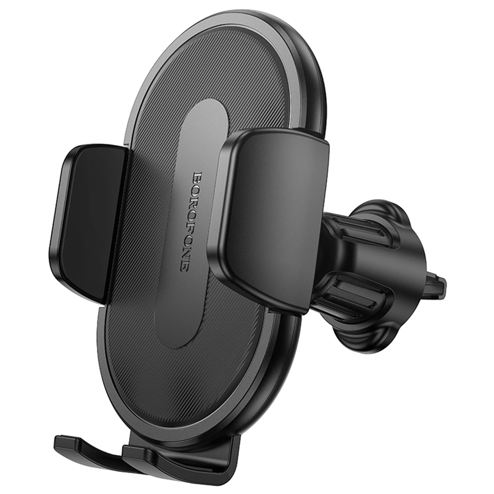 Borofone - Car Holder (BH133) - for Air Vent, 360° Adjust, ABS Silicone, 4.7–7" - Black