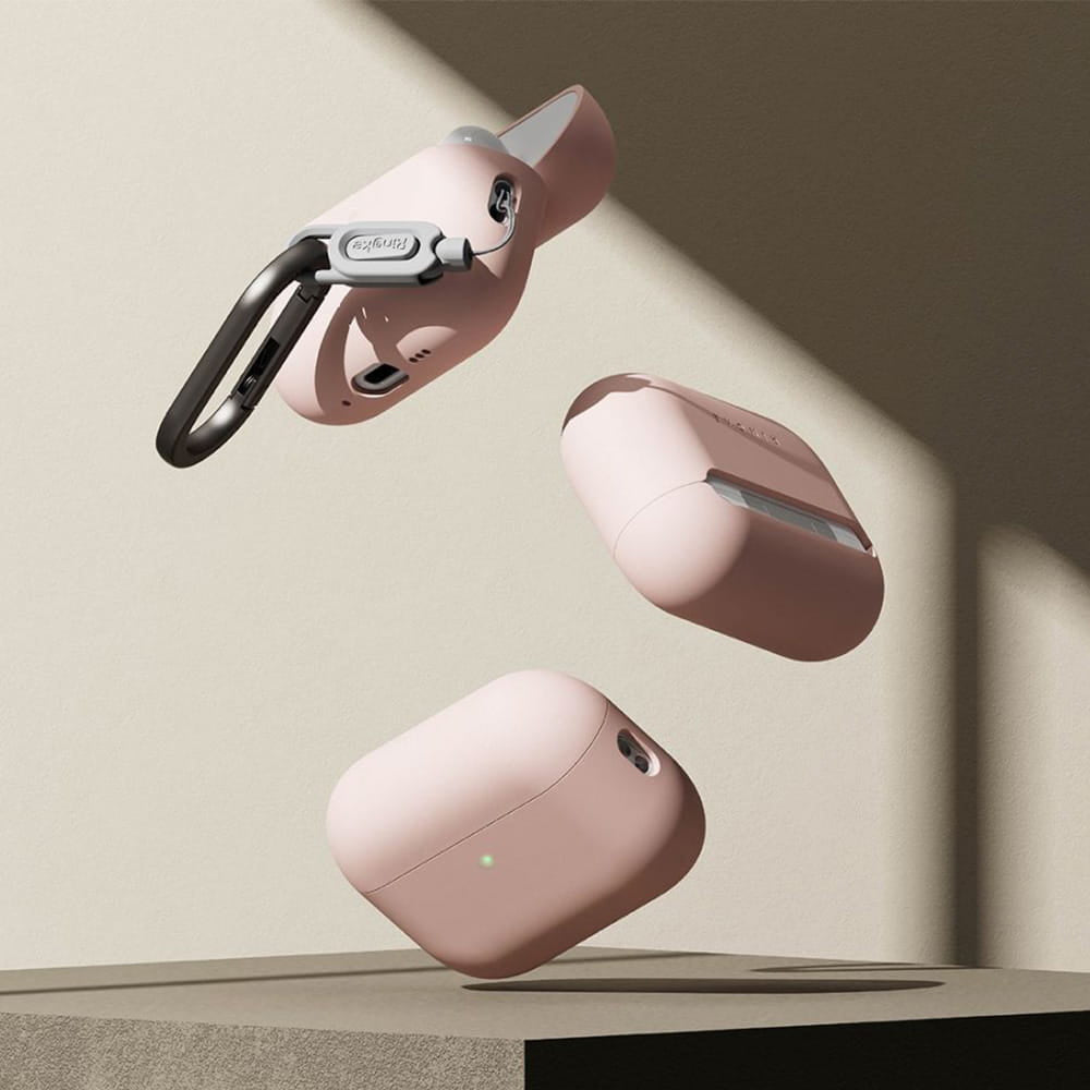 Ringke - Silicone - Apple AirPods Pro 3 - Pink Sand