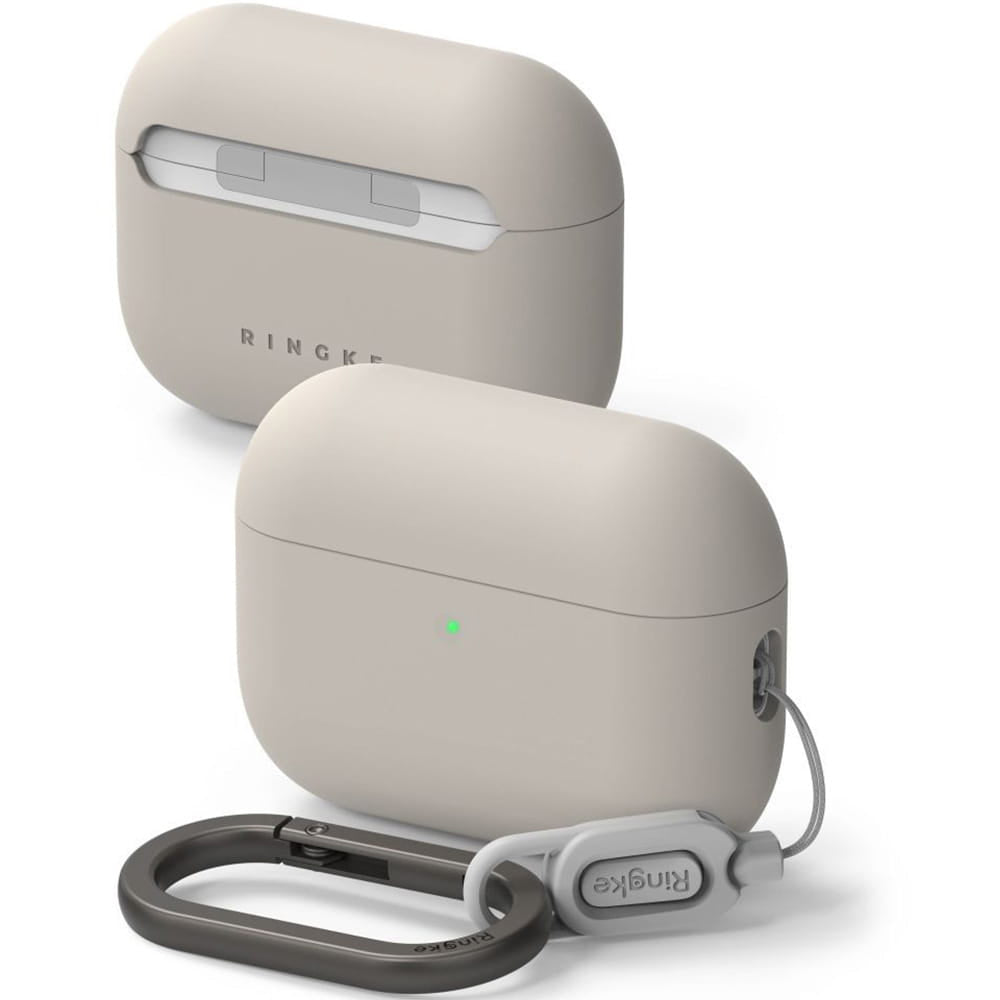 Ringke - Silicone - Apple AirPods Pro 3 - Stone