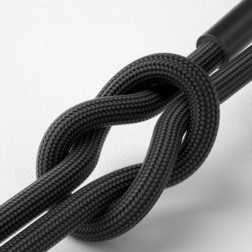 3mk - Data Cable Hyper N-Series - USB to Lightning, 12W, 5V/2.4A, 1m - Black