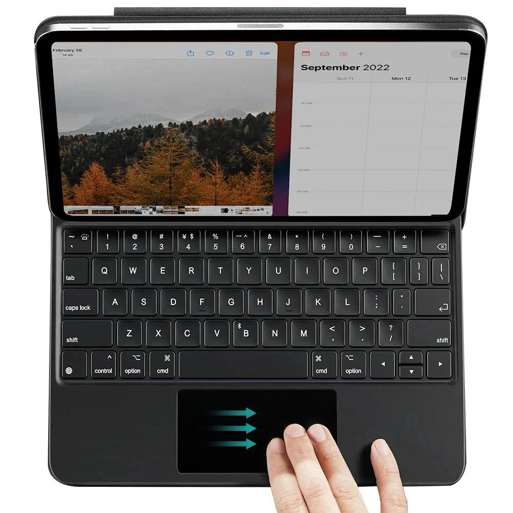ESR - Rebound Magnetic Keyboard - iPad 10 (2022) 10.9 / 11 (2025) - White