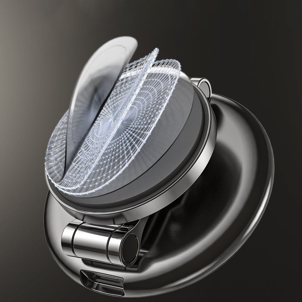 Yesido - Car Holder with Wireless Charging (C306) - for Dashboard, Anti Shake, Zinc Alloy, 15W - Black