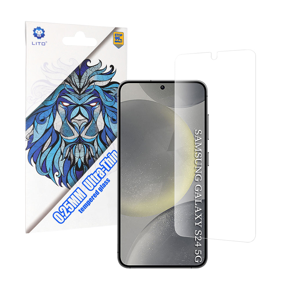 Lito - 2.5D Classic Glass Ultra Thin - Galaxy S24 / S25 - Clear