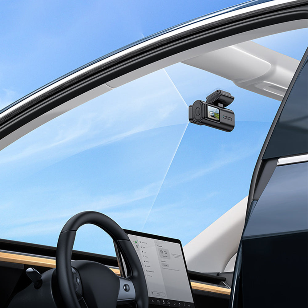 Yesido - Dash Camera (KM21) - Full HD 1080p, 145° Angle Range, 1.47" IPS Built-in Screen - Black