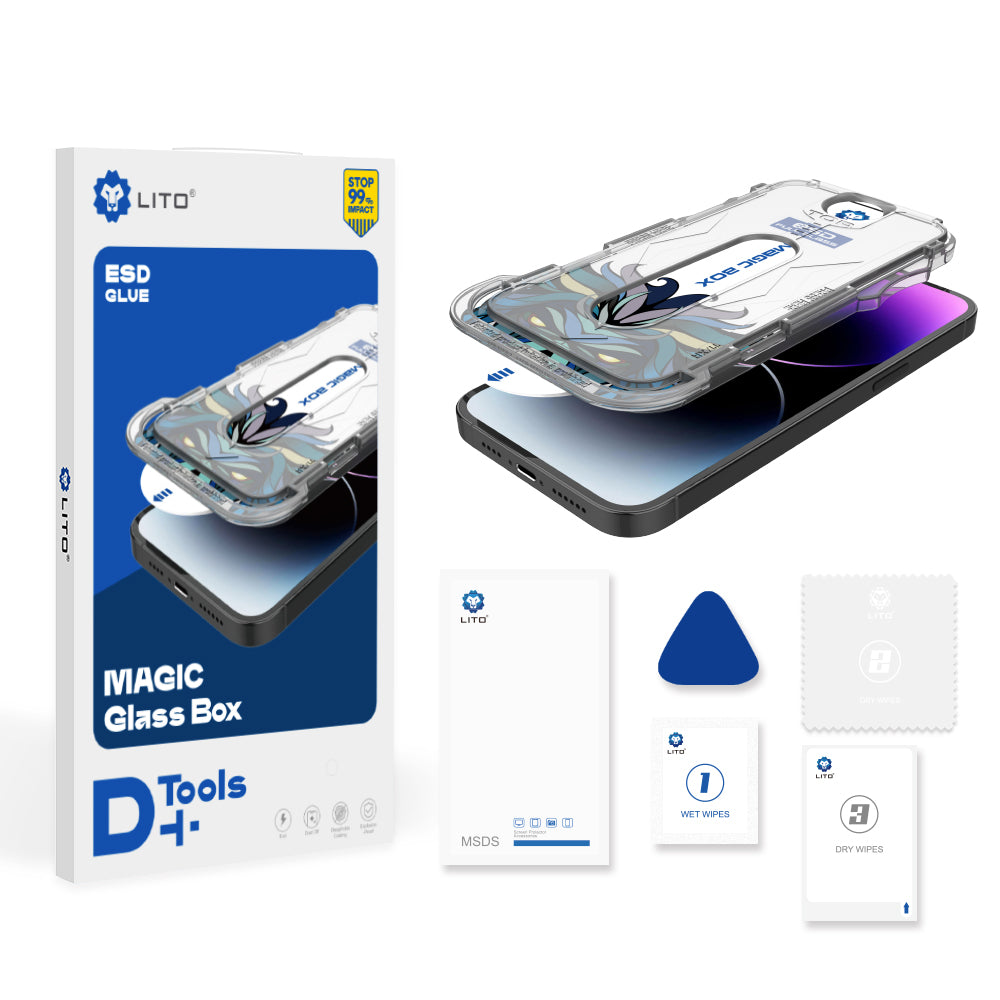 Lito - Magic Glass Box D+ Tools - iPhone 16 - Clear