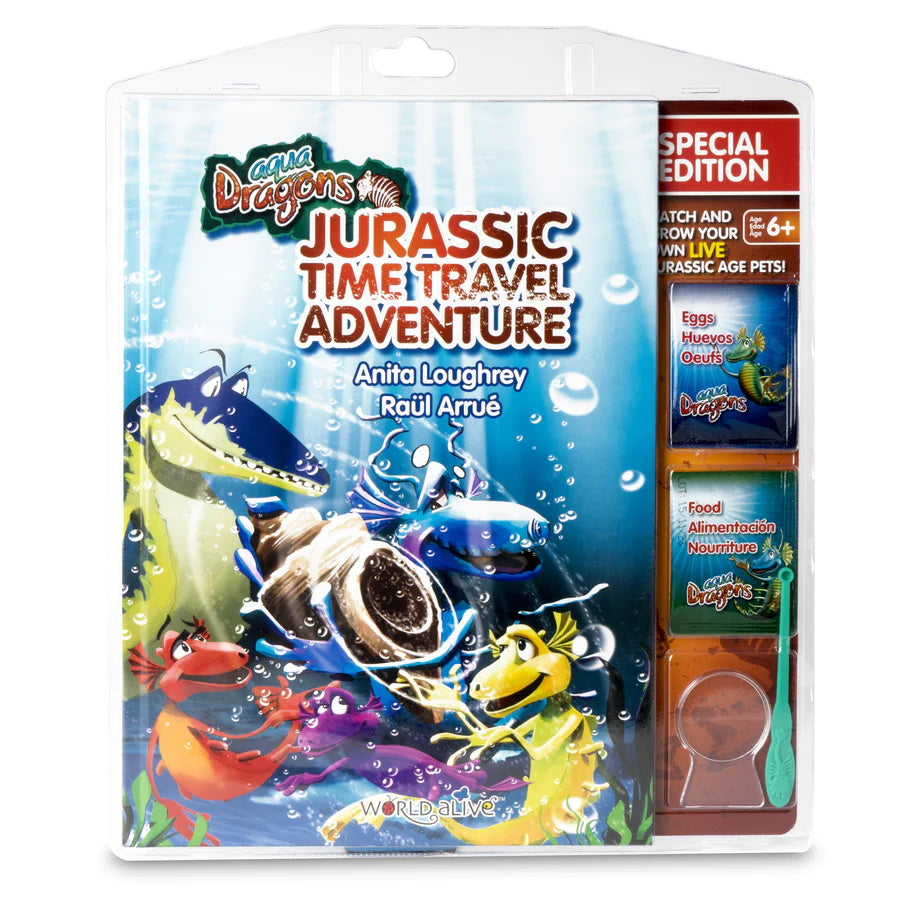 Aqua Dragons Special Edition Kit Sea Friends Συνοδευτικό βιβλίο: "Προϊστορικό ταξίδι περιπέτειας στο χρόνο" (4011) κατάλληλο για παιδιά 6 ετών και άνω