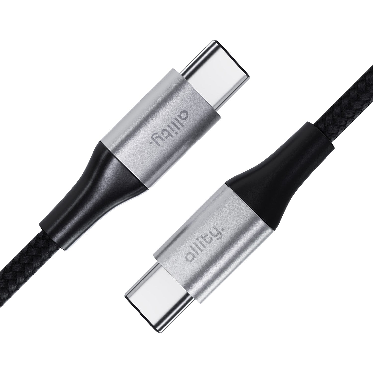 Καλώδιο Allity AUC-01 USB-c - USB-c 1,0 m 100W μαύρο