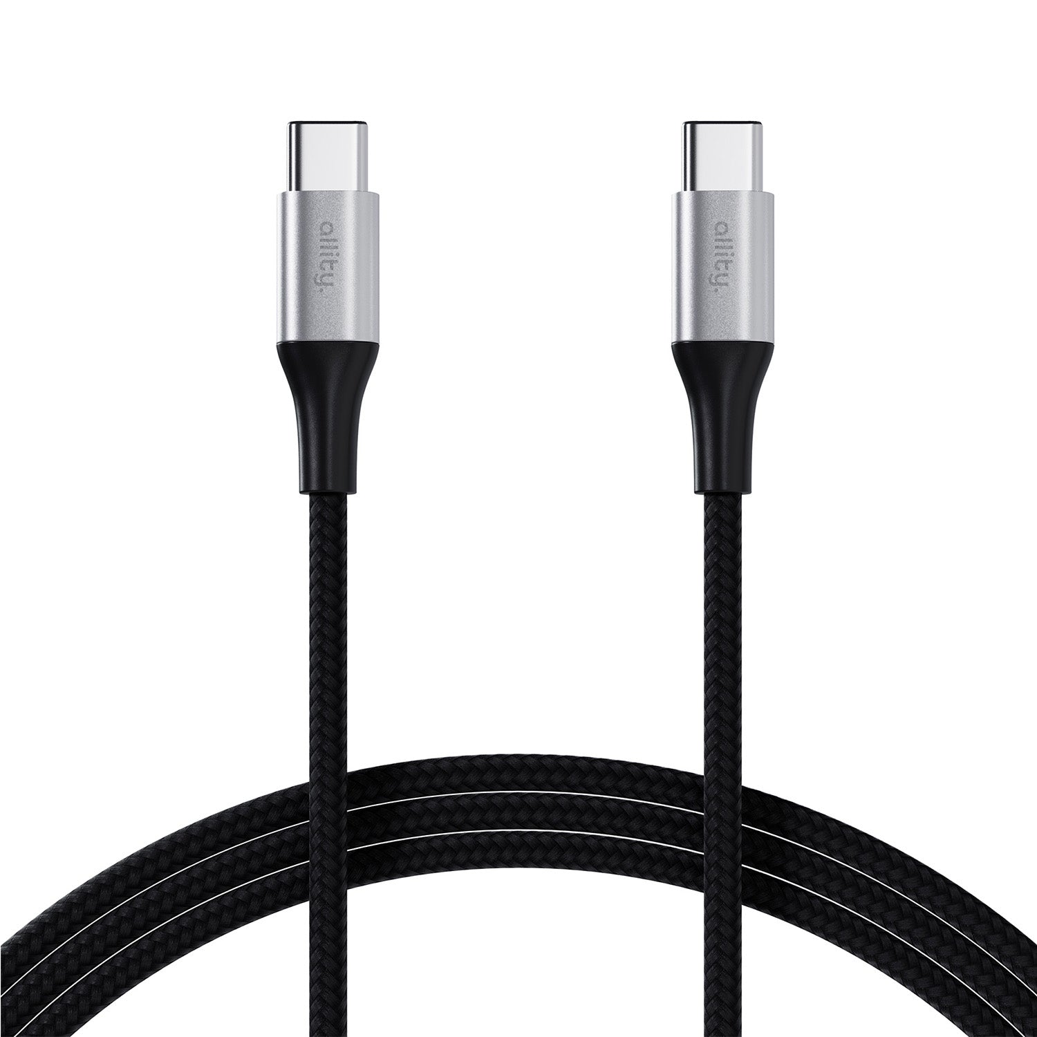 Καλώδιο Allity AUC-01 USB-c - USB-c 2,0 m 100W μαύρο