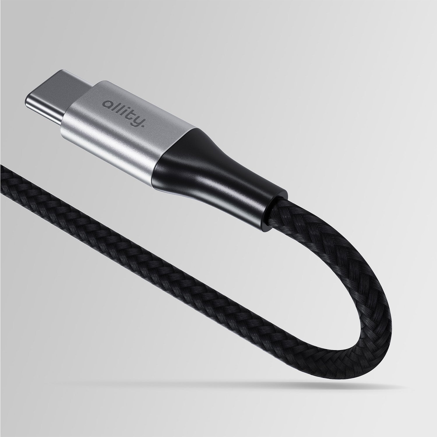Καλώδιο Allity AUC-01 USB-c - USB-c 2,0 m 100W μαύρο