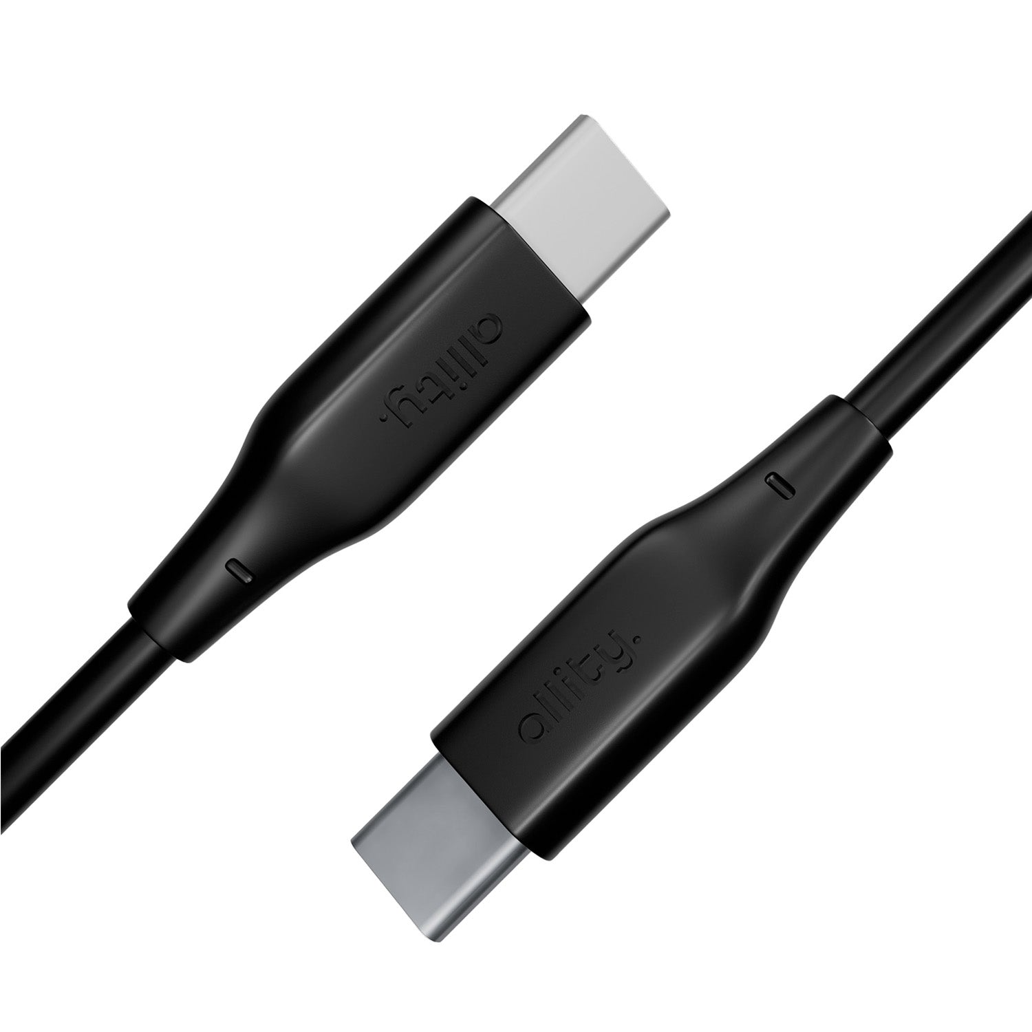 Καλώδιο Allity AUC-02 USB-c - USB-c 1,0 m 60W μαύρο