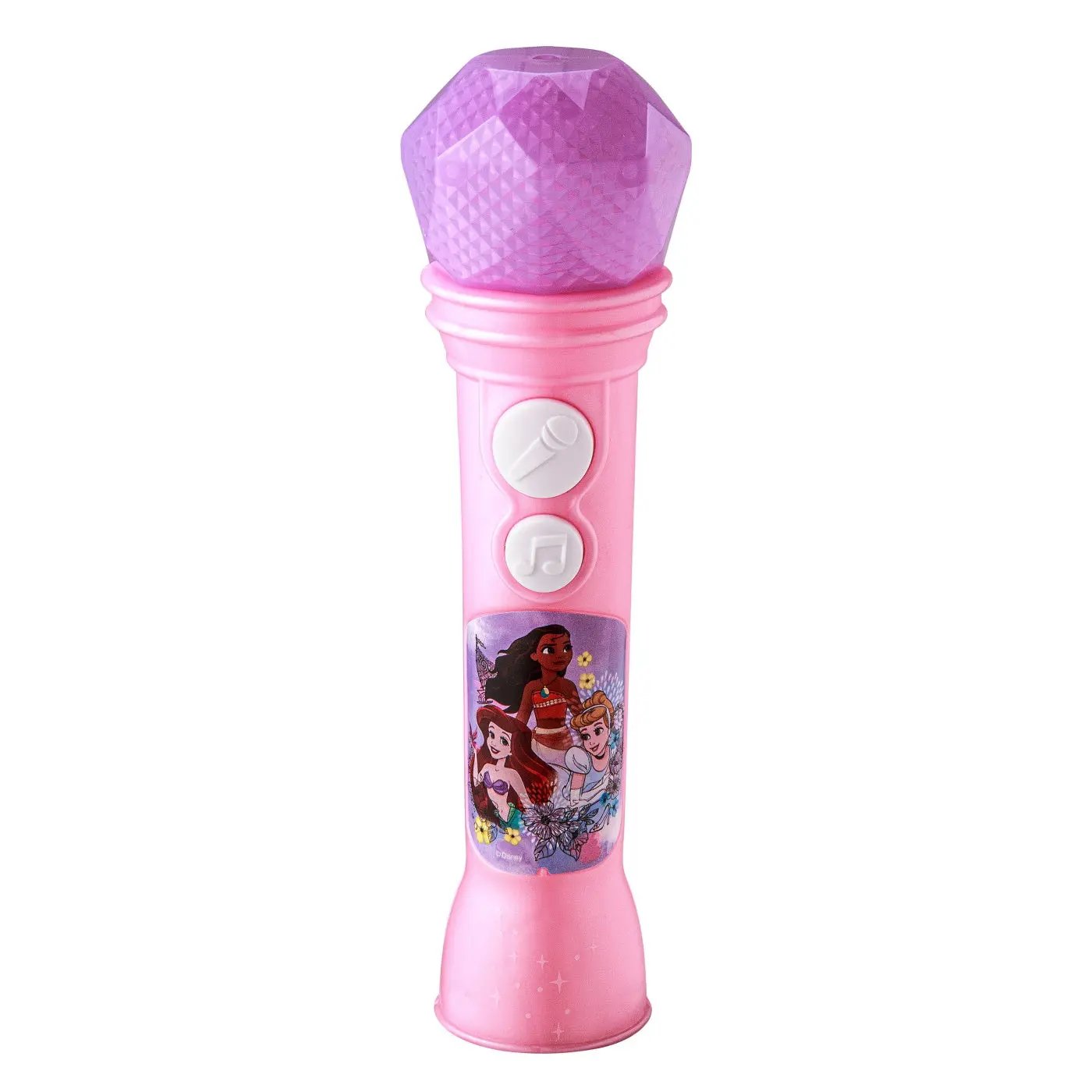 eKids Disney Princess Ασύρματο Μικρόφωνο Karaoke για παιδιά με ενσωματωμένη μουσική, φωτισμό, Sound Effects (DP-070) (Ροζ) – PhoneBazaar