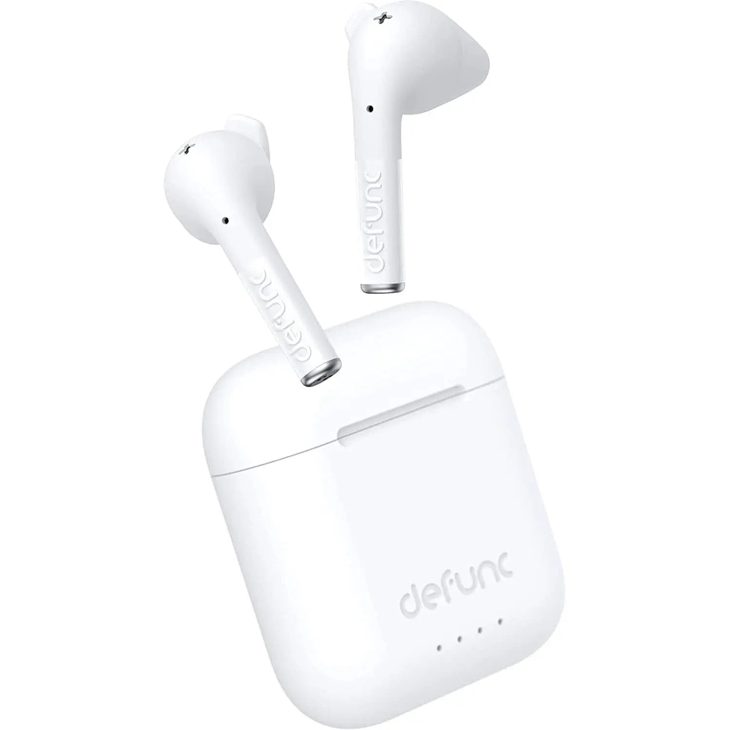 Defunc TRUE TALK Bluetooth 5.2 Ασύρματα True Wireless Ακουστικά με θήκη (λευκό) – PhoneBazaar