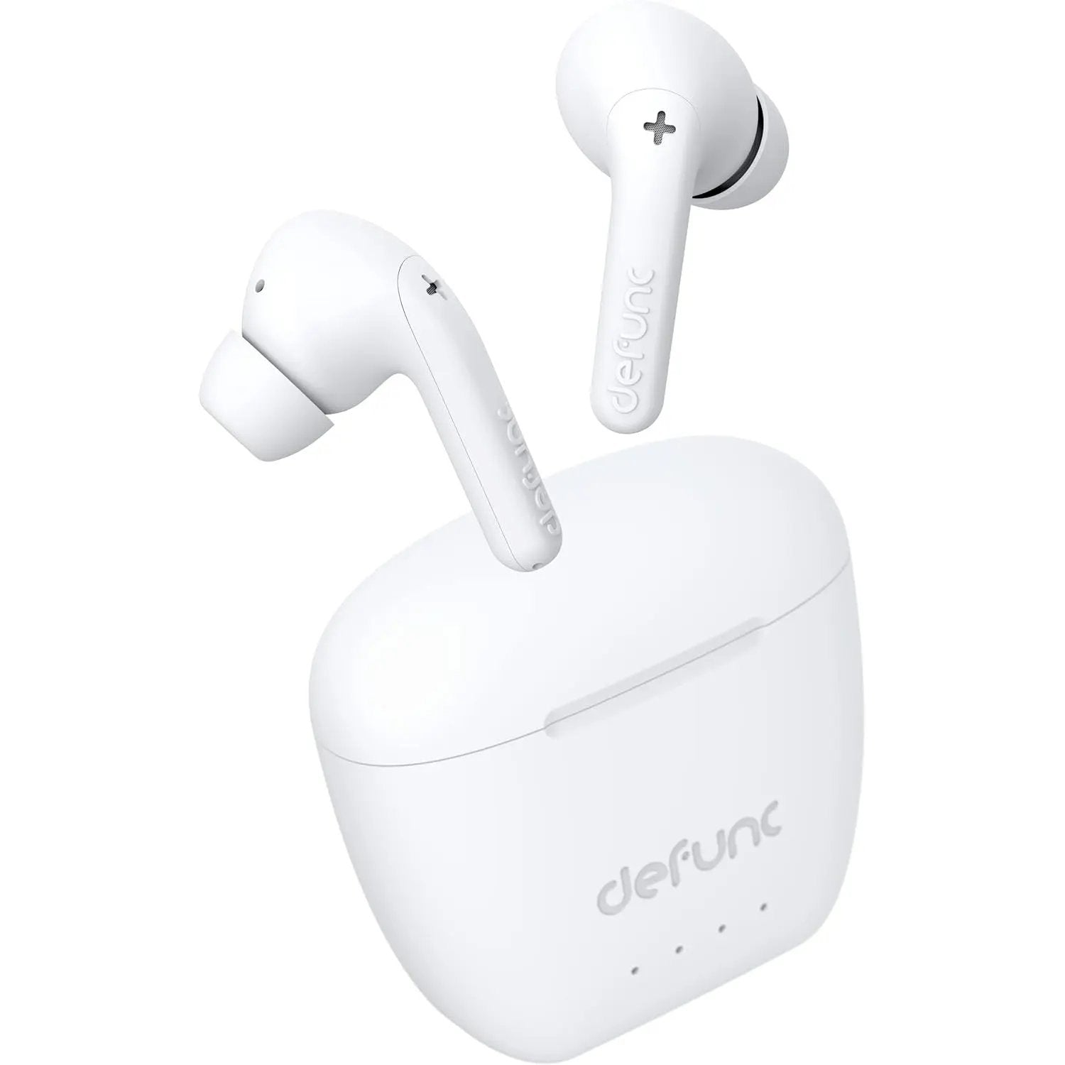 Defunc TRUE AUDIO Bluetooth 5.3 Ασύρματα True Wireless Ακουστικά με θήκη (λευκό) – PhoneBazaar