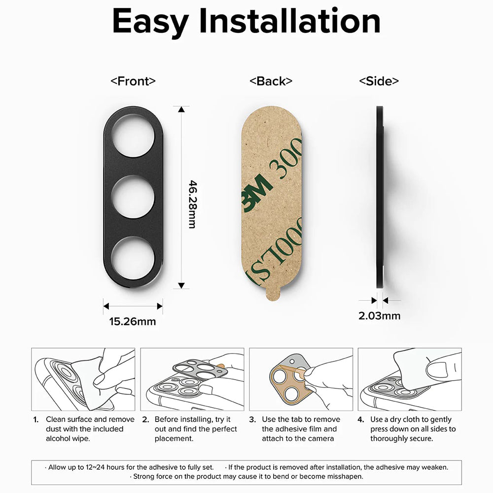 Ringke - Camera Styling - Galaxy Z Fold5 - Black