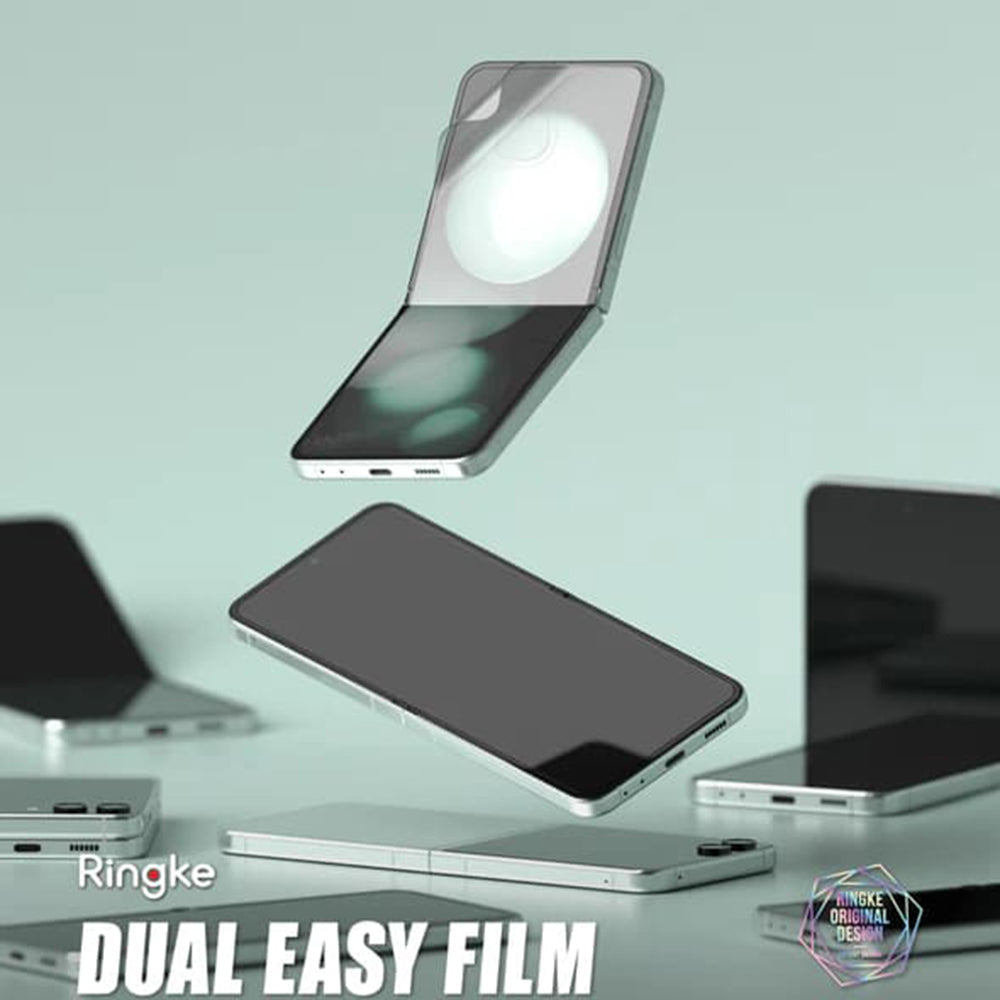 Ringke - Dual Easy Full (2 pack) - Galaxy Z Flip5 - Clear