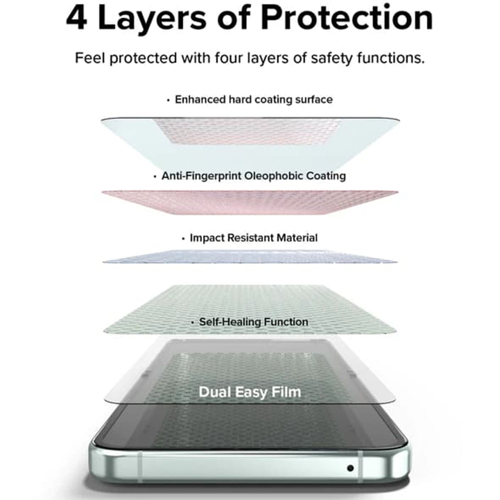 Ringke - Dual Easy Full (2 pack) - Galaxy Z Flip5 - Clear