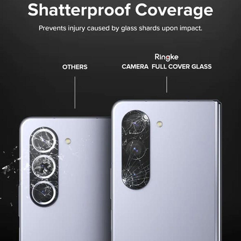 Ringke - Camera Protector Glass (2 pack) - Galaxy Z Fold5 - Black