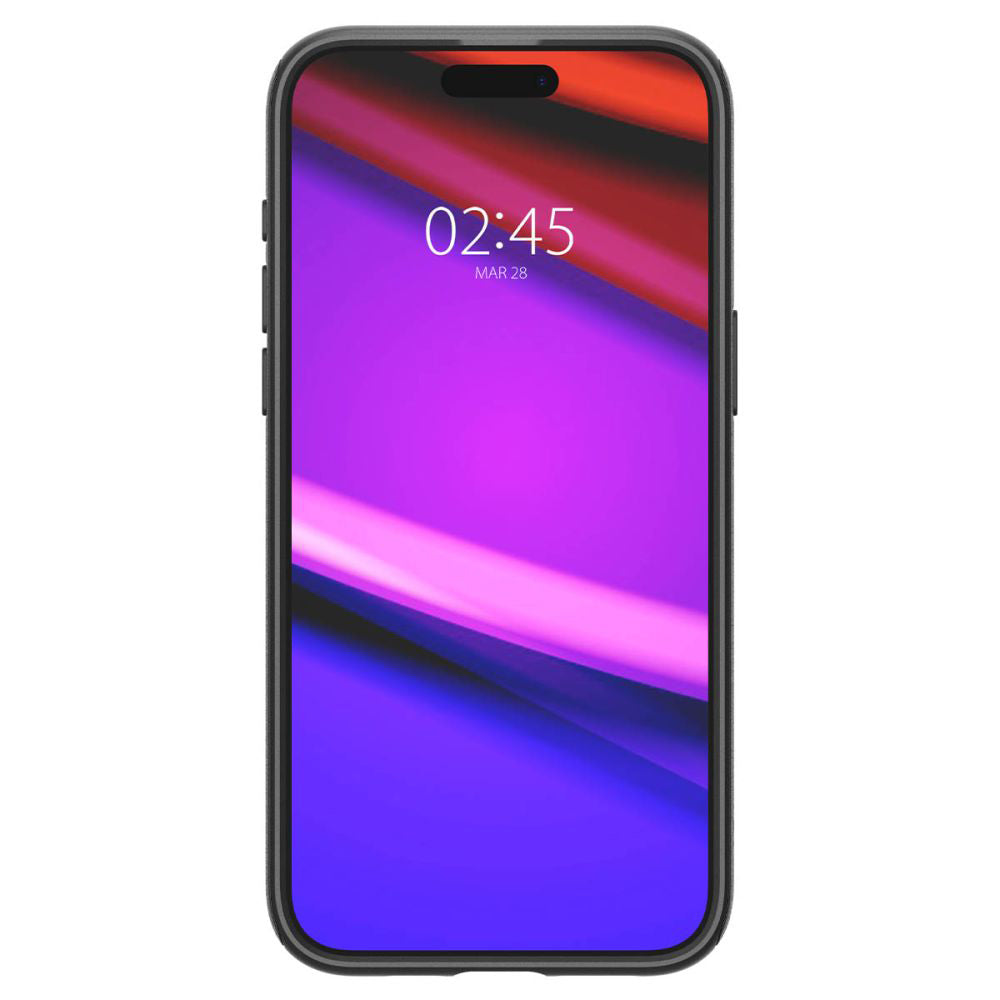 Spigen Liquid Air Mag Armor Σιλικόνης Matte Black iPhone 17 Pro Max - Μαύρο