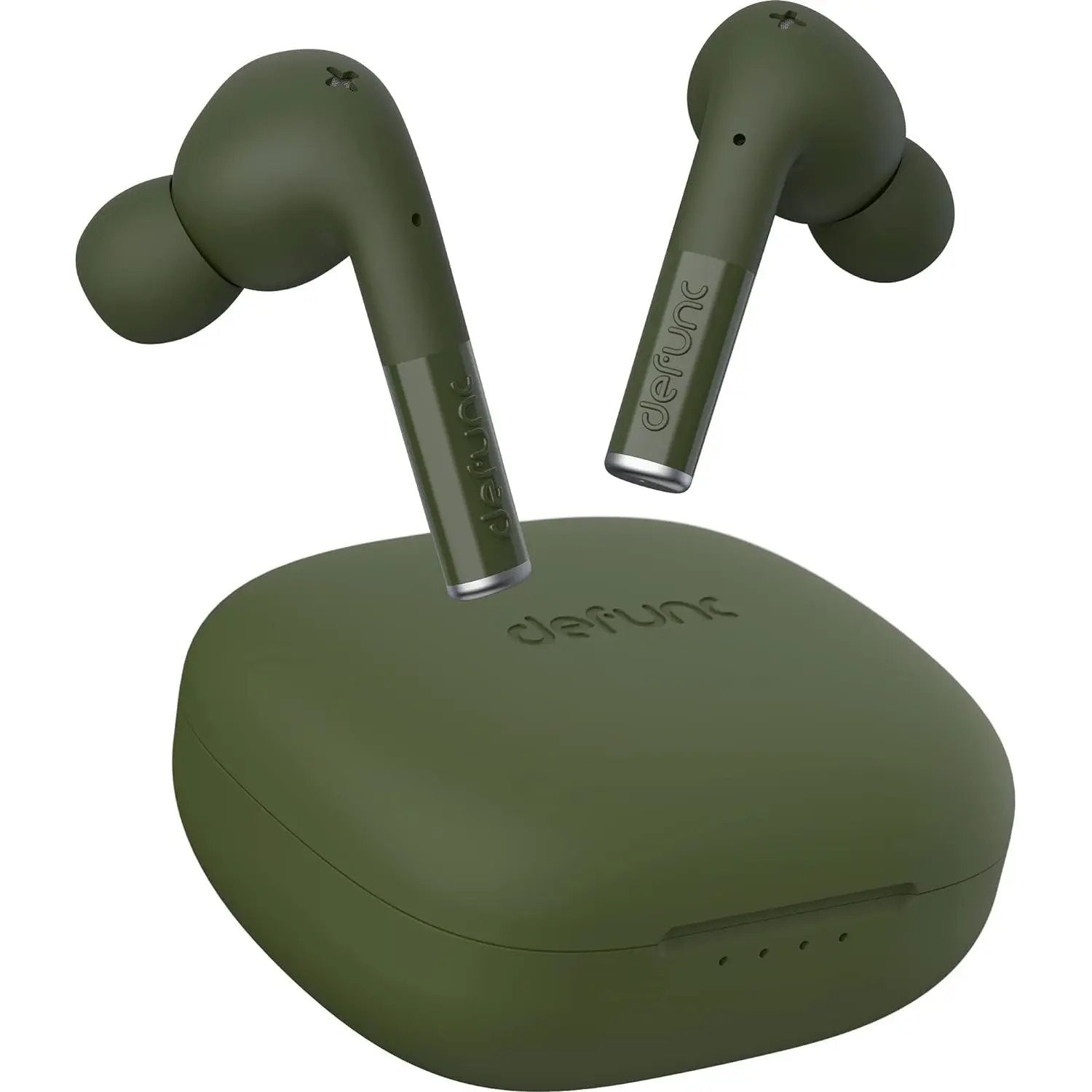 Defunc TRUE ENTERTAINMENT Bluetooth 5.2 Ασύρματα True Wireless Ακουστικά με θήκη (πράσινο) – PhoneBazaar